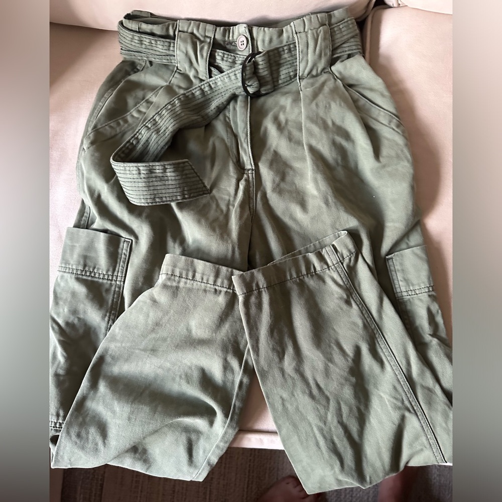 TOPSHOP CARGO PANTS SIZE 4